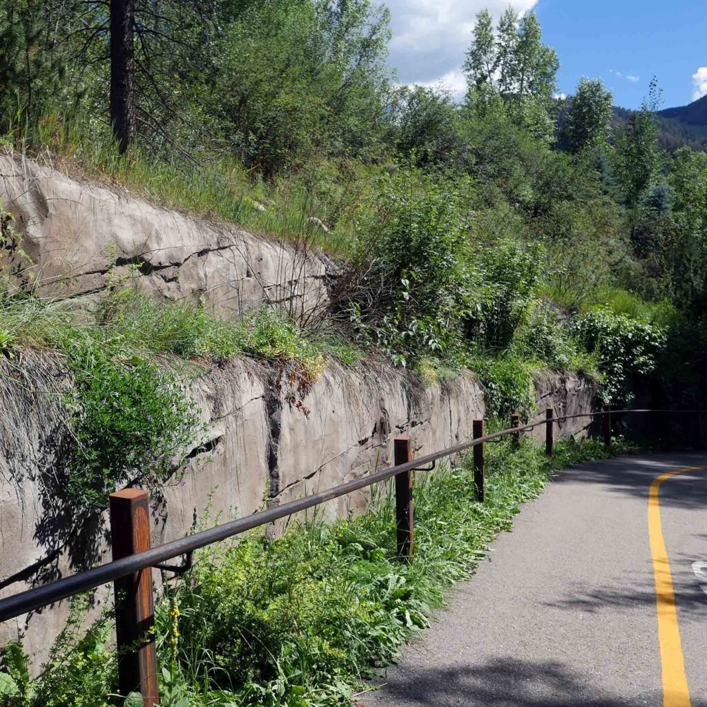 Oklahoma Flatts Trail in Aspen