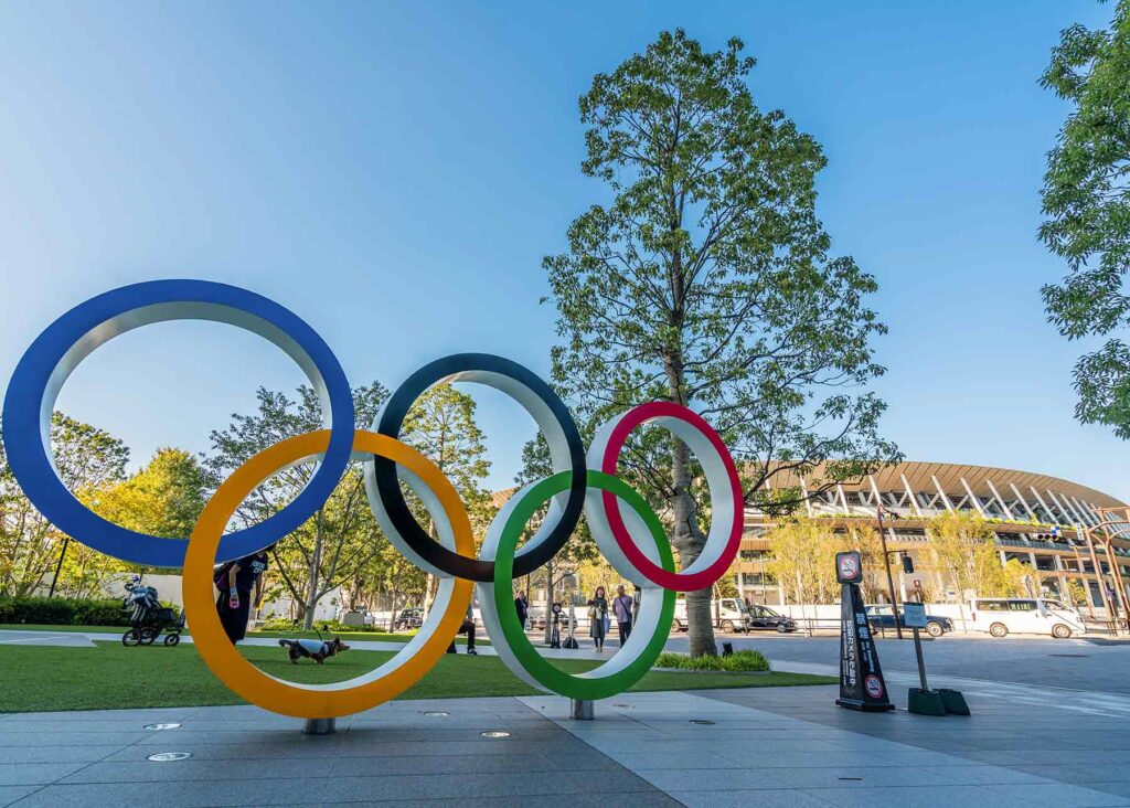 Olympics sign