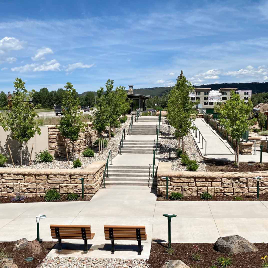 The pedestrian underpass for Highway 82 at the Tree Farm by Roaring Fork Engineering