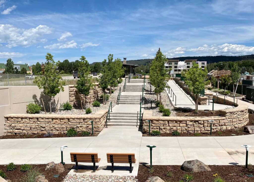 The pedestrian underpass for Highway 82 at the Tree Farm by Roaring Fork Engineering