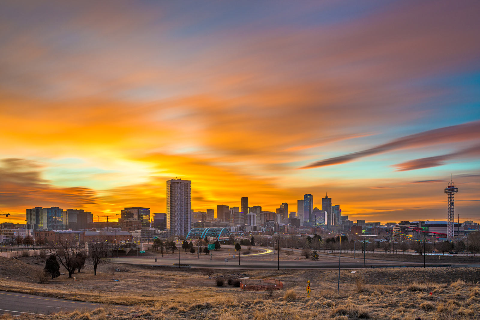 Denver, Colorado skyline